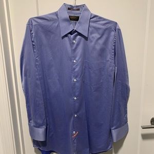 Joseph Abboud blue dress shirt